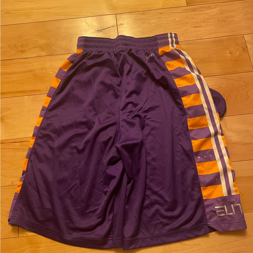 Purple Nike elite basketball shorts size – men’s small